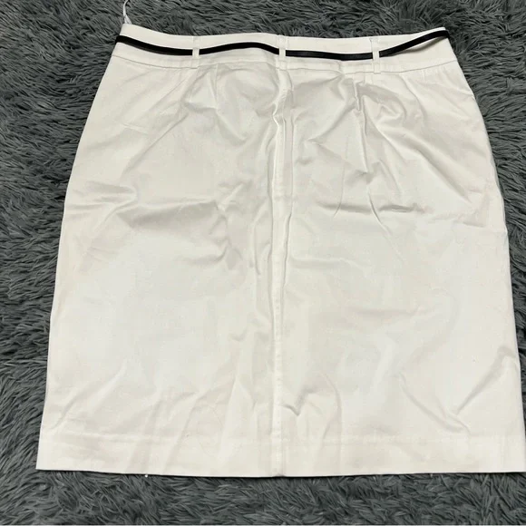 NWT Jones New York Collection Stretch White Pencil Skirt Size 16w - Picture 8 of 10
